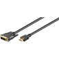 Goobay DVI-D HDMI 1m Black